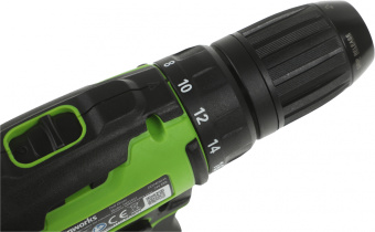 Дрель-шуруповерт Greenworks GD24DD35 аккум. патрон:быстрозажимной (3704007) - купить недорого с доставкой в интернет-магазине