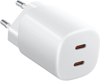 Сетевое зар./устр. Xiaomi Nano Turbo Charging 45W 4.1A+3A+2.25A (PD+QC) 2xUSB type-C универсальное белый (BHR087OEU) - купить недорого с доставкой в интернет-магазине