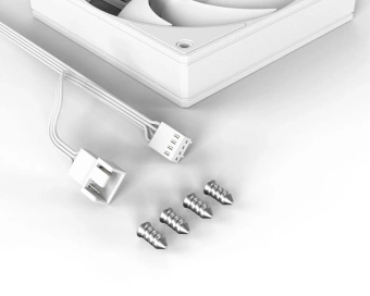 Вентилятор ID-Cooling AF-125-W Trio 120x120x25mm белый 4-pin 14-30dB 170gr Ret - купить недорого с доставкой в интернет-магазине