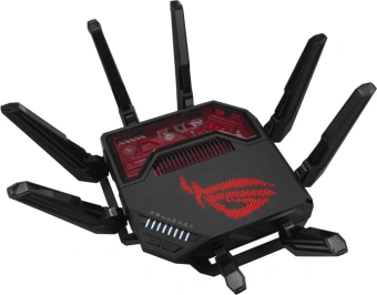 Роутер беспроводной Asus GT-BE19000 BE19000 100/1000/10000BASE-T черный - купить недорого с доставкой в интернет-магазине