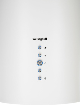 Вытяжка каминная Weissgauff Gracia WH белый управление: кнопочное (1 мотор) - купить недорого с доставкой в интернет-магазине