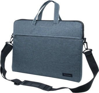 Сумка для ноутбука 15.6" Portcase KCB-165 Grey серый нейлон/полиэстер - купить недорого с доставкой в интернет-магазине
