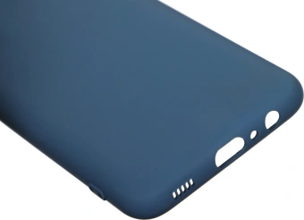 Чехол (клип-кейс) BoraSCO для Samsung Galaxy A03 Microfiber Case синий (70093) - купить недорого с доставкой в интернет-магазине
