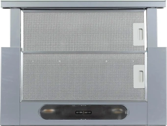 Вытяжка встраиваемая Jet Air Orion LX/GR/F/60/VT серый/стекло черное управление: кнопочное (1 мотор) - купить недорого с доставкой в интернет-магазине