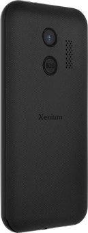 Мобильный телефон Xenium X718 черный моноблок 2Sim 1.77" 128x160 Spreadtrum ThreadX RTOS 0.3Mpix GSM900/1800 MP3 - купить недорого с доставкой в интернет-магазине