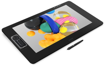 Графический планшет-монитор Wacom Cintiq DTH-2420 USB черный - купить недорого с доставкой в интернет-магазине