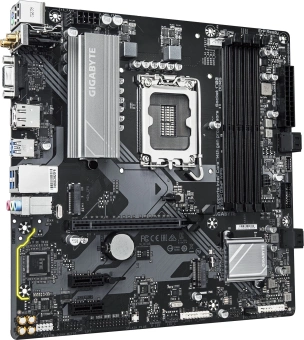 Материнская плата Gigabyte B760M D3HP WIFI6 Soc-1700 Intel B760 4xDDR5 mATX AC`97 8ch(7.1) GbLAN RAID+VGA+HDMI+DP - купить недорого с доставкой в интернет-магазине