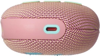 Колонка порт. JBL Clip 5 розовый 7W Mono BT 1400mAh - купить недорого с доставкой в интернет-магазине
