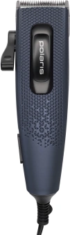 Машинка для стрижки Polaris PHC 0954 синий/черный 9Вт (насадок в компл:4шт) - купить недорого с доставкой в интернет-магазине