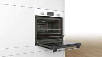 Духовой шкаф Электрический Bosch HBF113BV0Q белый - купить недорого с доставкой в интернет-магазине