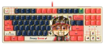 Клавиатура A4Tech Bloody AT87 Proxy Boom механическая бежевый/красный USB for gamer LED (AT87) - купить недорого с доставкой в интернет-магазине