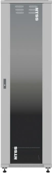 Шкаф серверный NTSS Премиум (NTSS-R47U60100GS) напольный 47U 600x1000мм пер.дв.стекл металл 900кг серый 2210мм IP20 - купить недорого с доставкой в интернет-магазине