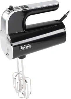 Миксер ручной Rondell RDE-1353 1000Вт черный - купить недорого с доставкой в интернет-магазине