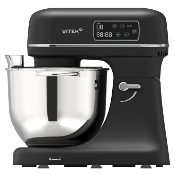 Миксер планетарный Vitek VT-PM0770 1100Вт черный - купить недорого с доставкой в интернет-магазине