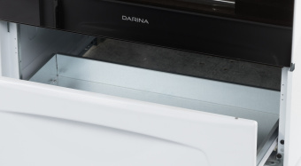 Плита Электрическая Darina 1D EC 141 607 W белый/черный стеклокерамика (без крышки) - купить недорого с доставкой в интернет-магазине