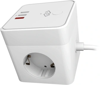 Умная розетка Digma DiPlug Cube 1 EU Wi-Fi белый (DPC13S) - купить недорого с доставкой в интернет-магазине