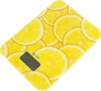 Весы кухонные электронные Beurer KS19 lemon макс.вес:5кг рисунок - купить недорого с доставкой в интернет-магазине