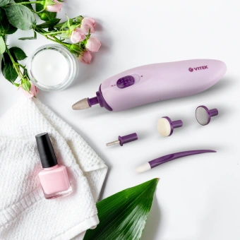 Маникюрный набор Vitek VT-8254 розовый - купить недорого с доставкой в интернет-магазине