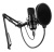 Микрофон проводной Оклик SM-700G 2.5м черный - купить недорого с доставкой в интернет-магазине