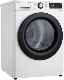 Сушильная машина LG DC90V3V6W.BBWPCOM кл.энер.:A++ макс.загр.:9кг белый - купить недорого с доставкой в интернет-магазине