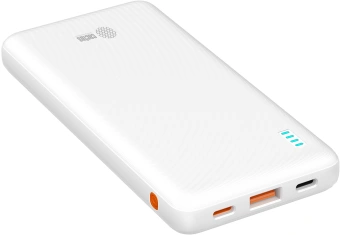Мобильный аккумулятор Cactus CS-PBFSBA-10000 10000mAh 4.5A USB-A/2xUSB-C белый - купить недорого с доставкой в интернет-магазине