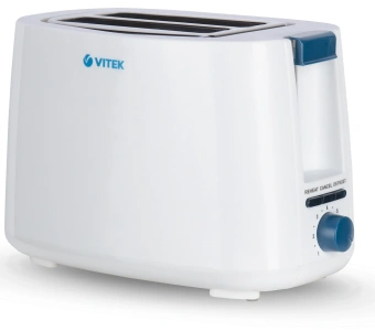 Тостер Vitek VT-1577 700Вт белый - купить недорого с доставкой в интернет-магазине