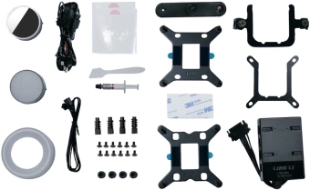 Система водяного охлаждения Lian-Li Galahad II Trinity 360 SL-INF ARGB Soc-AM5/AM4/1200/1700/1851 черный 4-pin 29dB Al+Cu 280W Ret (G89.GA2T36INB.00) - купить недорого с доставкой в интернет-магазине