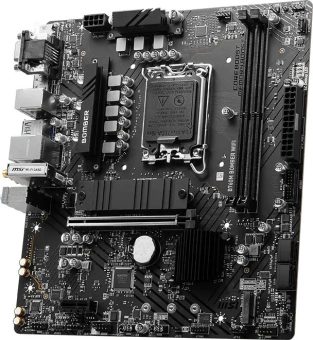 Материнская плата MSI B760M BOMBER WIFI Soc-1700 Intel B760 2xDDR5 mATX AC`97 8ch(7.1) 2.5Gg+VGA+HDMI+DP - купить недорого с доставкой в интернет-магазине