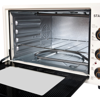 Мини-печь Starwind SMO2026 36л. 1300Вт бежевый - купить недорого с доставкой в интернет-магазине