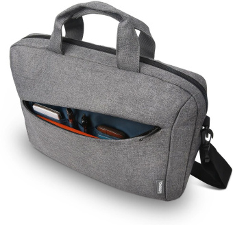 Сумка для ноутбука 15.6" Lenovo Laptop Casual Toploader T210 серый полиэстер (4X40T84060) - купить недорого с доставкой в интернет-магазине