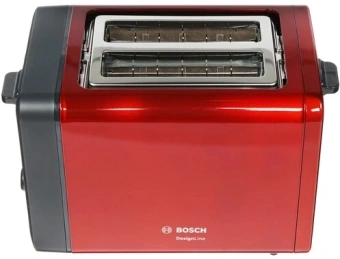 Тостер Bosch TAT4P424 970Вт красный/черный - купить недорого с доставкой в интернет-магазине