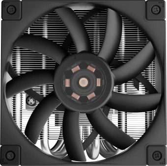 Устройство охлаждения(кулер) Deepcool AN600 Soc-AM5/AM4/1200/1700/1851 серебристый/черный 4-pin 18-24.4dB Al 180W 628gr Ret (R-AN600-BKNNMN-G) - купить недорого с доставкой в интернет-магазине
