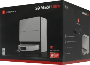Пылесос-робот Roborock S9 MaxV Ultra 65Вт белый (в компл.:1мешок) - купить недорого с доставкой в интернет-магазине