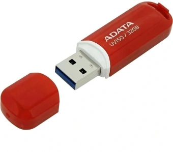 Флеш Диск A-Data 32GB DashDrive UV150 AUV150-32G-RRD USB3.0 красный - купить недорого с доставкой в интернет-магазине