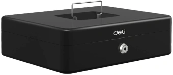 Ящик для денег Deli ET508 85x300x240 черный - купить недорого с доставкой в интернет-магазине