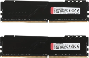 Память DDR4 2x16GB 3600MHz Kingston KF436C18BBK2/32 Fury Beast Black RTL Gaming PC4-28800 CL18 DIMM 288-pin 1.35В single rank с радиатором Ret - купить недорого с доставкой в интернет-магазине