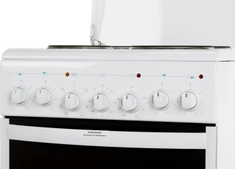 Плита Электрическая Gefest ЭП Н Д 5140-02 белый эмаль (металлическая крышка) - купить недорого с доставкой в интернет-магазине