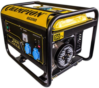 Генератор Champion GG2000 2.3кВт - купить недорого с доставкой в интернет-магазине