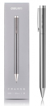 Ручка гелев. автоматическая Deli S99 ассорти d=0.5мм черн. черн. (1шт) - купить недорого с доставкой в интернет-магазине