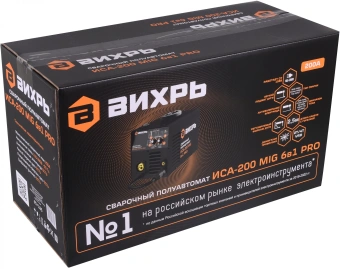 Сварочный полуавтомат Вихрь ИСА-200 MIG PRO инвертор MIG-MAG/SPOT/FCAW/MMA/Lift TIG 5.9кВт - купить недорого с доставкой в интернет-магазине