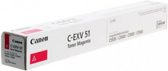 Тонер Canon C-EXV51M 0483С002 пурпурный туба для копира iR-ADV C5535/5535i/5540i/5550i/5560ii - купить недорого с доставкой в интернет-магазине