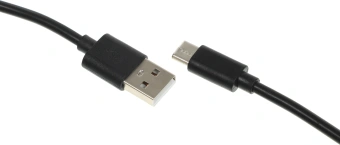 Кабель KingPrice KP-USBAC-3A-2m USB (m)-USB Type-C (m) 2м черный - купить недорого с доставкой в интернет-магазине