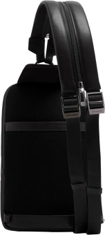 Рюкзак слинг мужской Piquadro Victor CA7174W143/N черный натур.кожа - купить недорого с доставкой в интернет-магазине