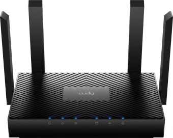 Роутер Cudy WR3000 AX3000 10/100BASE-TX/Wi-Fi черный - купить недорого с доставкой в интернет-магазине