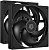 Вентилятор для корпуса ID-Cooling AS-140-K Duet 140х140x25 черный 4-pin 24.9дБ (упак.:2шт) Ret