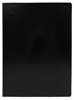 Папка с 10 прозр.вклад. Buro -ECB10BLACK A4 пластик 0.5мм черный - купить недорого с доставкой в интернет-магазине