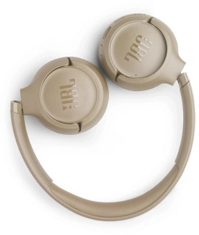 Гарнитура накладные JBL Tune 530BT бежевый беспроводные bluetooth оголовье (JBLT530BTBEGEU) - купить недорого с доставкой в интернет-магазине