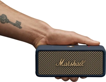 Колонка порт. Marshall Emberton III синий 20W 2.0 BT/USB - купить недорого с доставкой в интернет-магазине