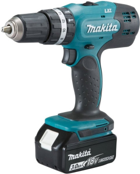 Дрель-шуруповерт Makita DHP453RFE аккум. патрон:быстрозажимной (кейс в комплекте) - купить недорого с доставкой в интернет-магазине
