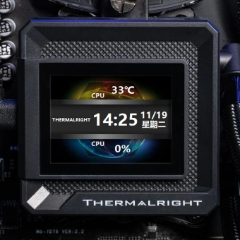 Система водяного охлаждения Thermalright Frozen Warframe SE 360 ARGB Soc-AM5/AM4/1151/1200/2066/2011/1700 черный 4-pin 29.8dB Al LCD Ret (F-WFRAME-SE-360-BL-ARGB) - купить недорого с доставкой в интернет-магазине